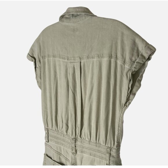 Joe's Jeans Jumpsuit Lexi Linen-Blend Wide-Leg - Picture 3 of 8